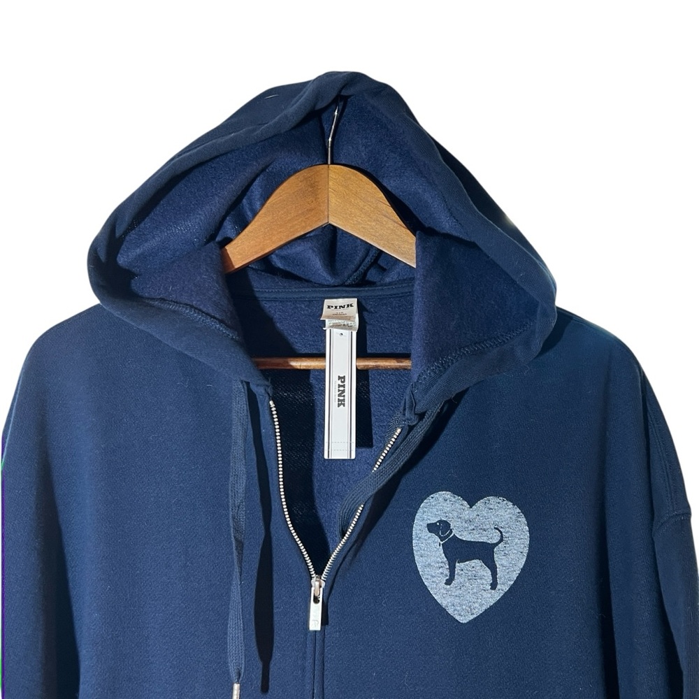 Victoria’s Secret PINK Limited Edition Dog Campus Full Zip Hoodie - Picture 5 of 10